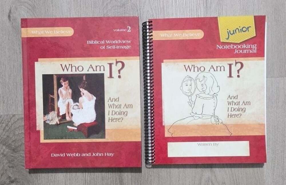 Apologia Who Am I? Volume 2 Textbook and Junior Notebooking Journal Set NEW